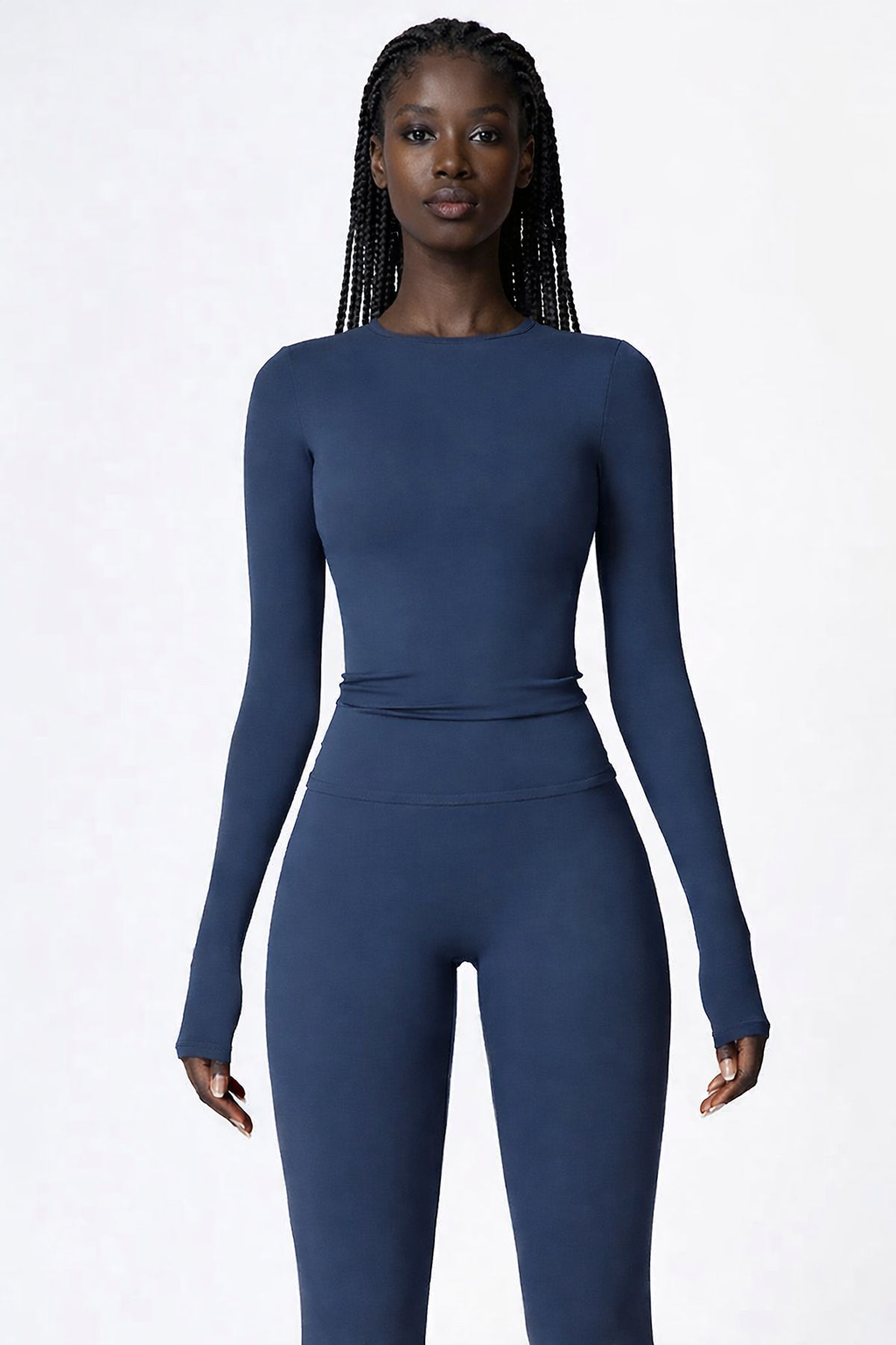 Haut de sport manches longues – maintien & confort seconde peau